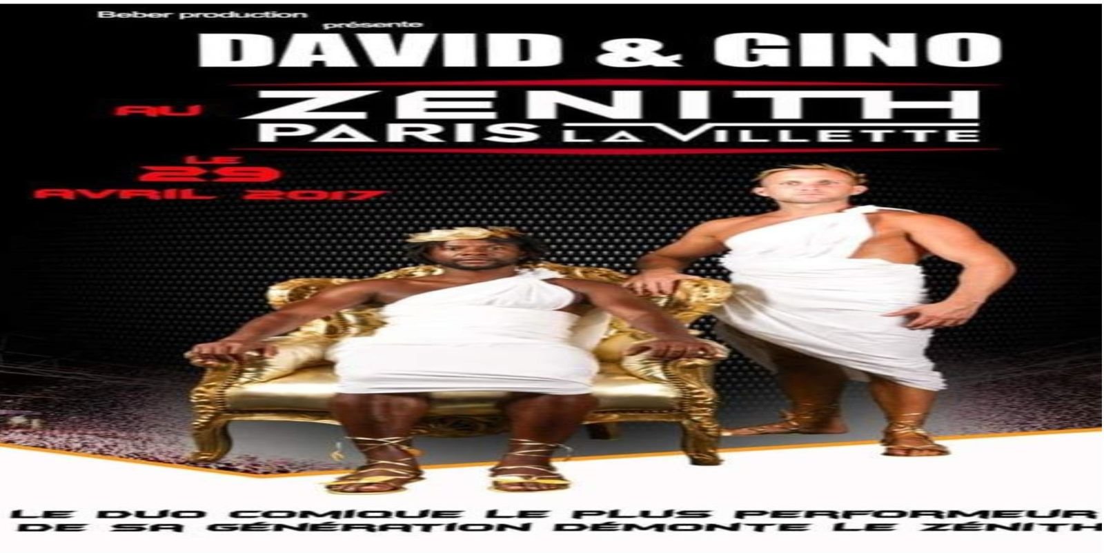 David Et Gino ZENITH DE PARIS EXTRAIT